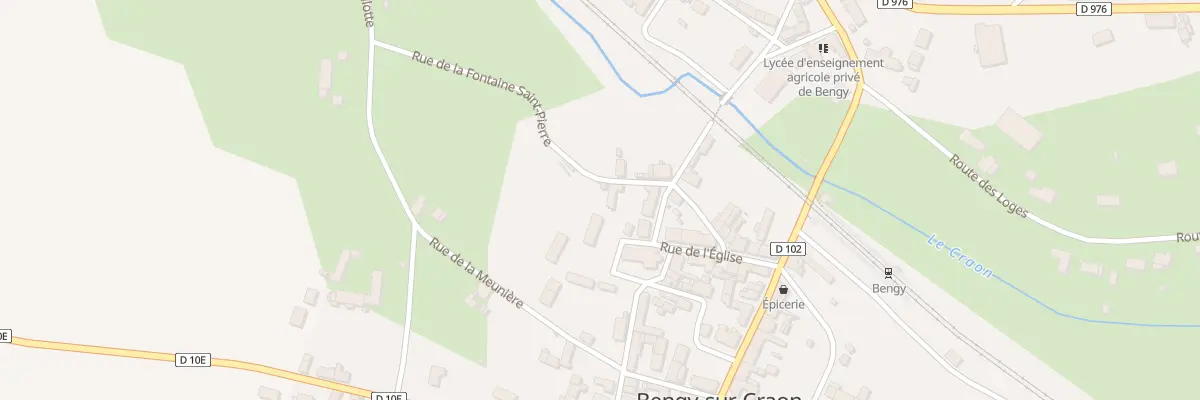 Plan du 2 Rue de la Fontaine St Pierre à Bengy-sur-Craon