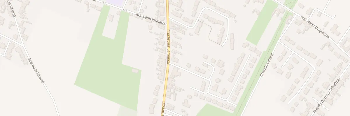 Plan du 67 Rue Arthur Lamendin à Vermelles