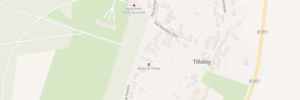 Plan du 46 Rue de Flandre à Tilloloy