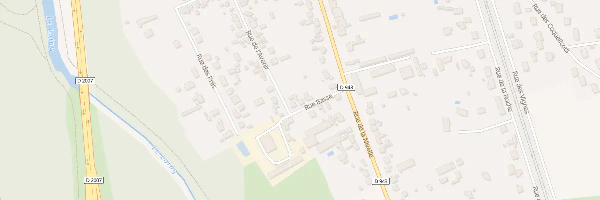 Plan du 70 Rue Basse à Amilly