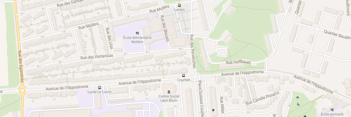 Plan du 7 Rue des Hortensias à Arras