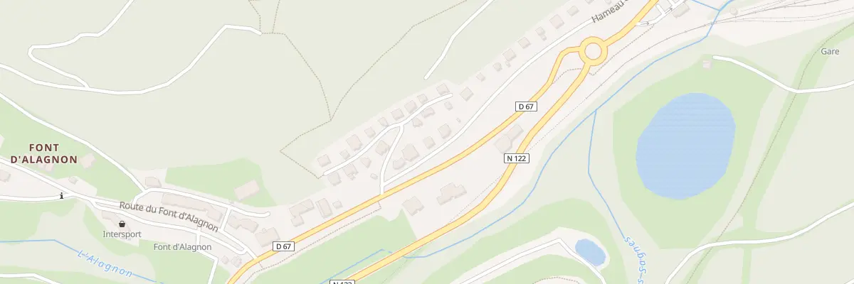 Plan du 5 Ham du Bec de l’Aigle à Laveissière