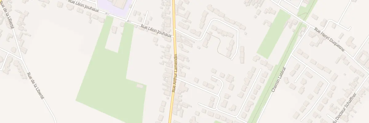 Plan du 61B Rue Arthur Lamendin à Vermelles