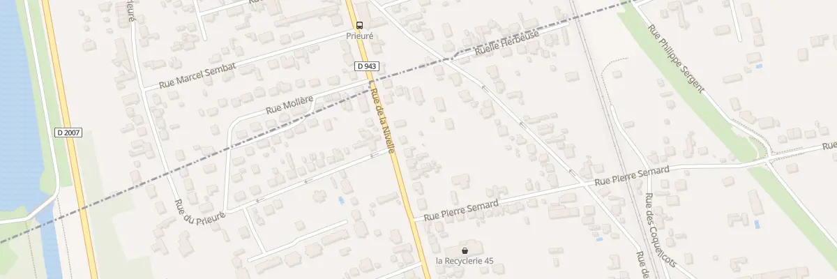 Plan du 73 Rue de la Nivelle à Amilly
