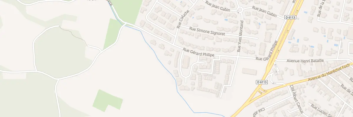Plan du 37 Rue Jean Marais à Lézignan-Corbières