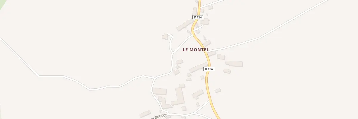 Plan du 3 Chem du Ganagin - le Montel à Gelles