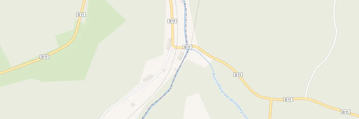 Plan du 5074C Bourgeade à Perpezat