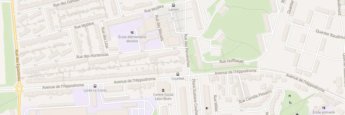 Plan du 5 Rue des Hortensias à Arras