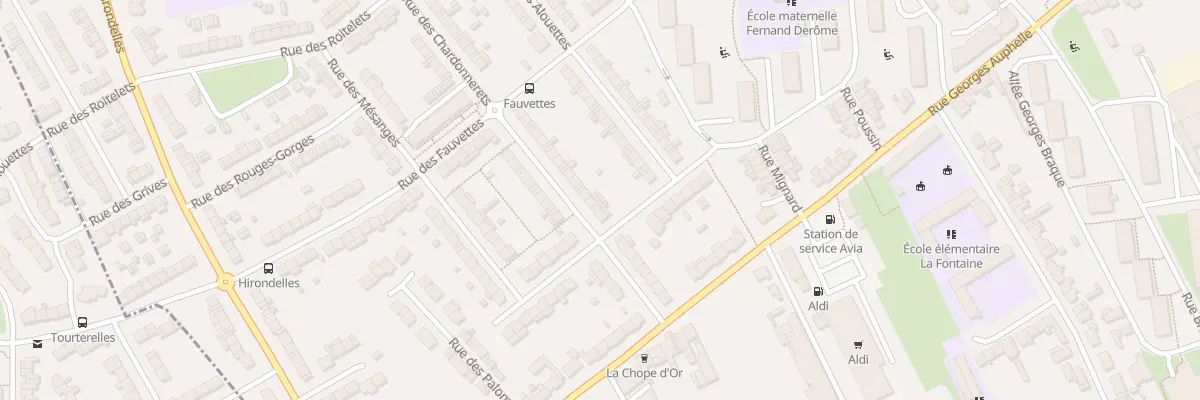 Plan du 18 Rue des Chardonnerets à Arras