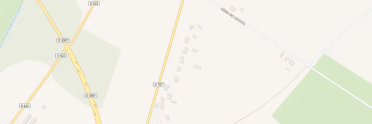 Plan du 81 Rte de Briare à La Bussière