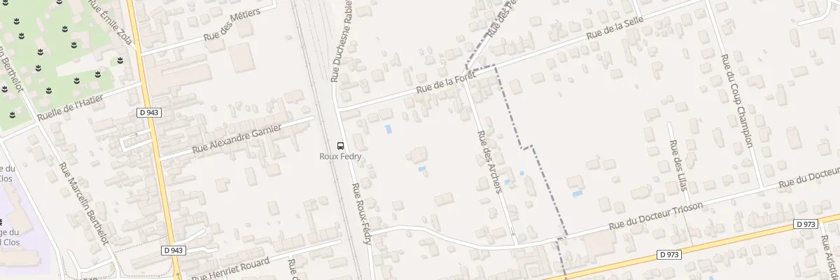 Plan du 6 Rue de la Forêt à Montargis