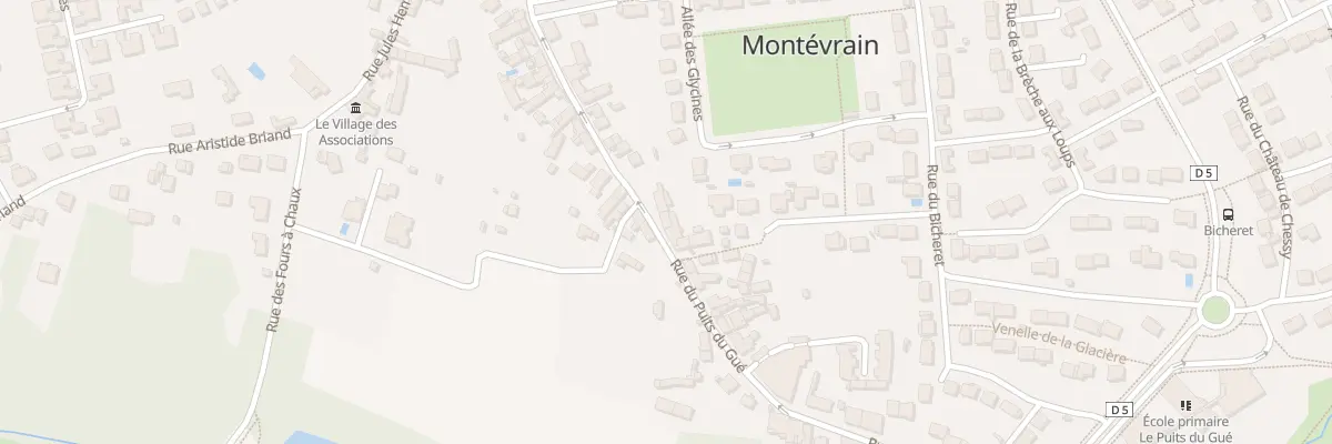 Plan du 31 Rue du Puits du Gue à Montévrain
