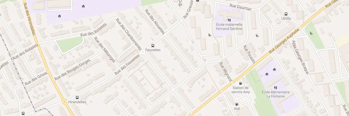 Plan du 11 Rue des Alouettes à Arras