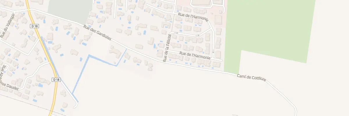 Plan du 53 Rue de l’Harmonie à Saint-Féliu-d’Avall
