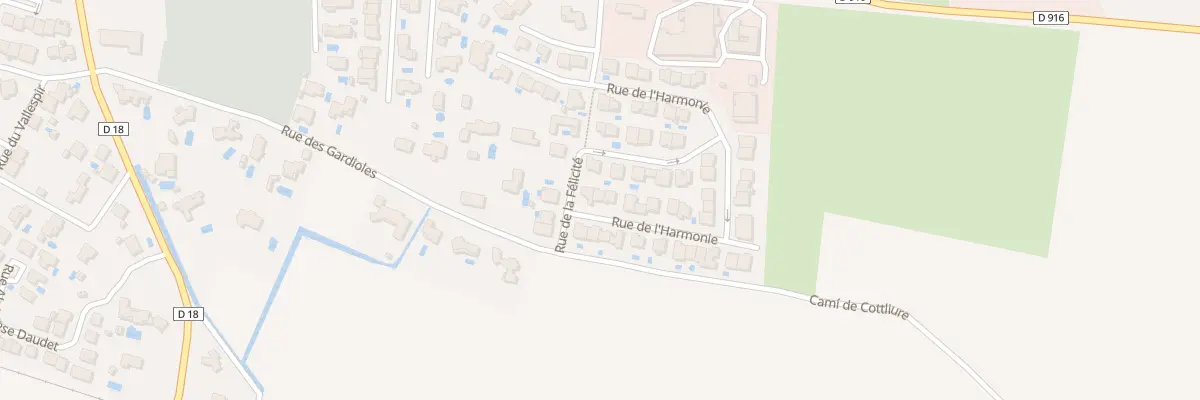 Plan du 40 Rue de l’Harmonie à Saint-Féliu-d’Avall
