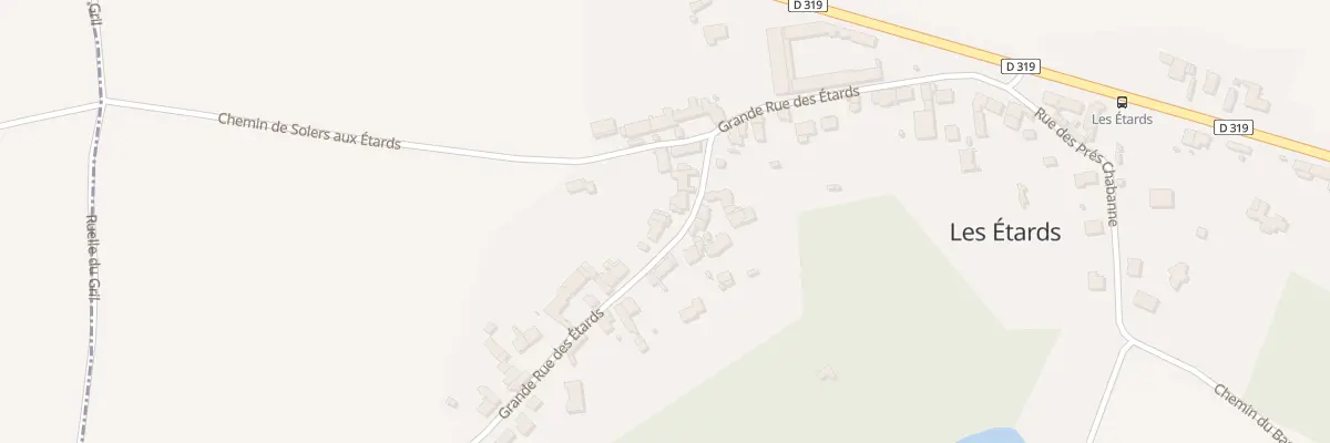 Plan du 10 Grande Rue des Etards à Ozouer-le-Voulgis