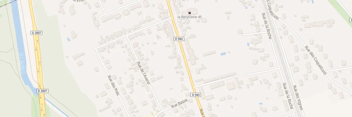 Plan du 302 Rue de la Nivelle à Amilly