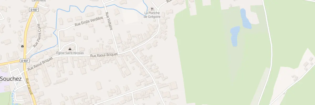 Plan du 3 Rue Victor Hugo à Souchez