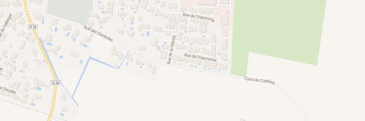 Plan du 51 Rue de l’Harmonie à Saint-Féliu-d’Avall