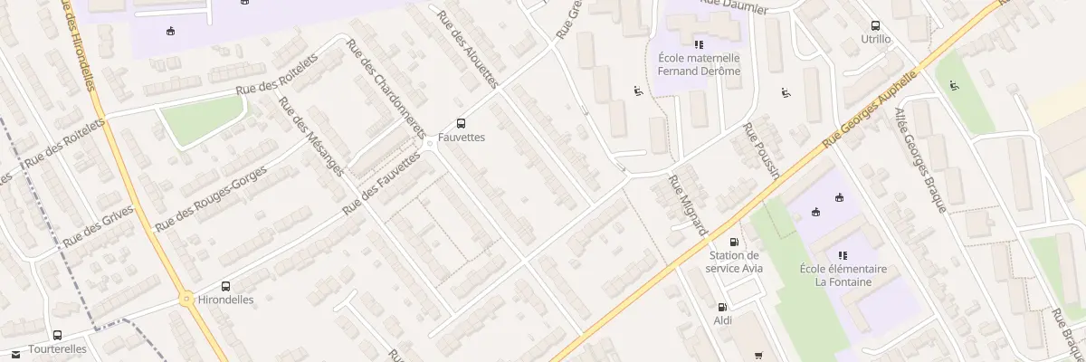 Plan du 7 Rue des Alouettes à Arras