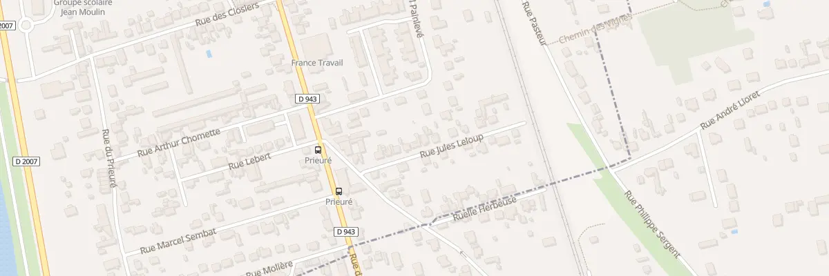 Plan du 9 Rue Jules Leloup à Montargis