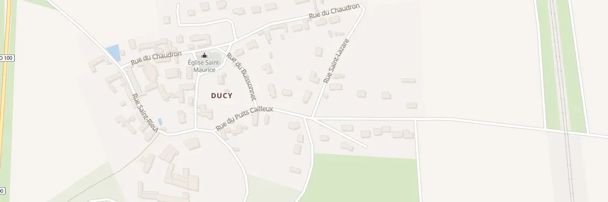 Plan du 1 Rue St Lazare à Fresnoy-le-Luat