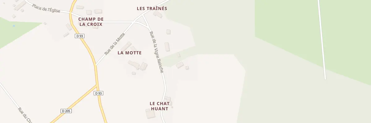 Plan du 9 Rue de la Vigne Reinche à Gron