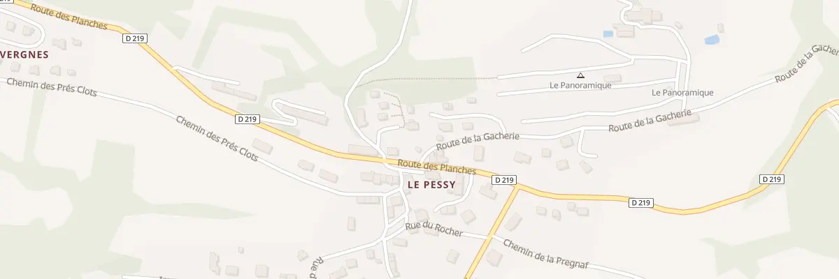 Plan du 7098 Le Pessy à Murat-le-Quaire