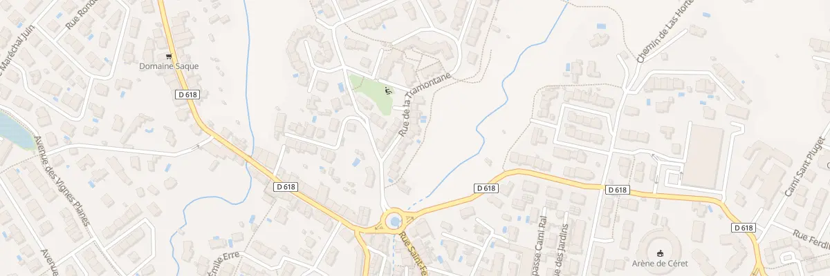 Plan du 14 Rue de la Tramontane à Céret