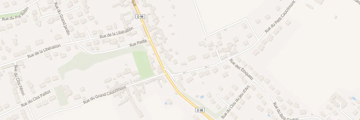 Plan du 32 Rue de la République au Meux