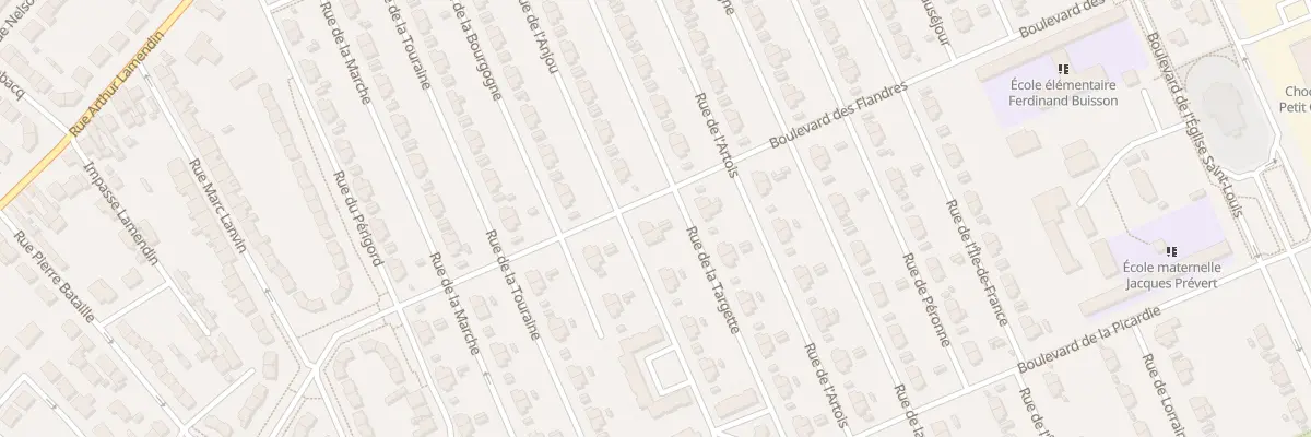 Plan du 24 Rue de l’Anjou à Grenay