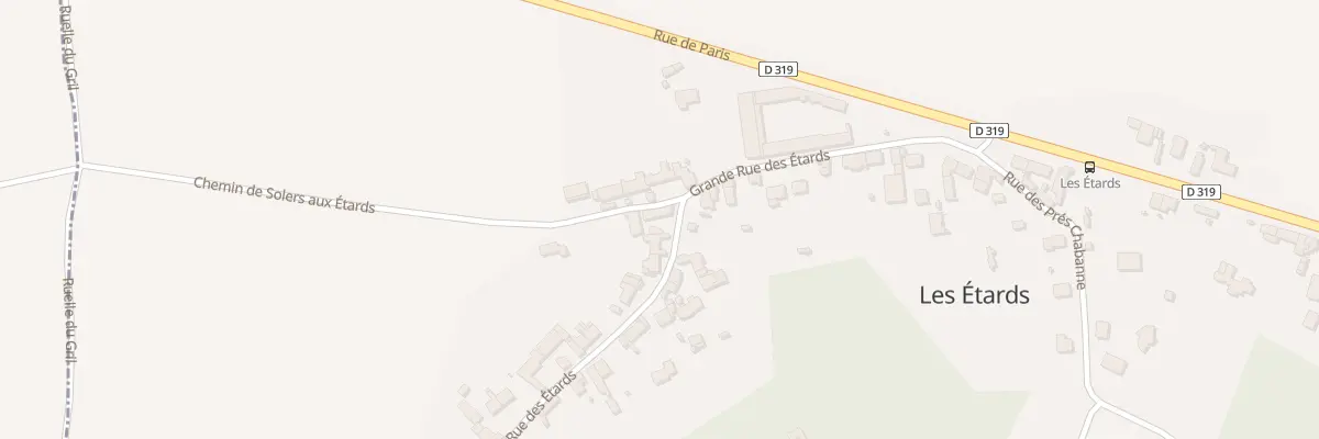 Plan du 4 Grande Rue des Etards à Ozouer-le-Voulgis