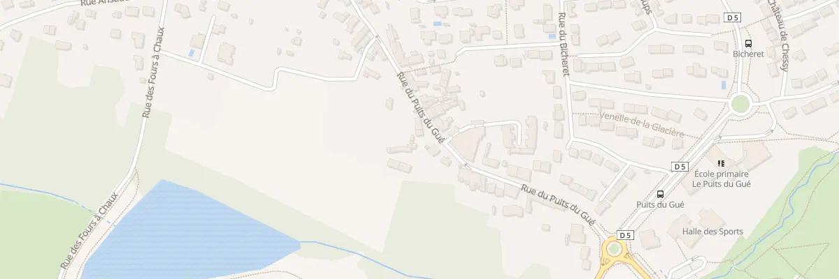Plan du 60 Rue du Puits du Gue à Montévrain