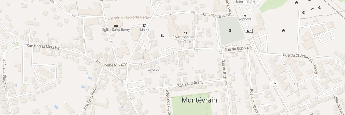 Plan du 35 Rue Mauregard à Montévrain