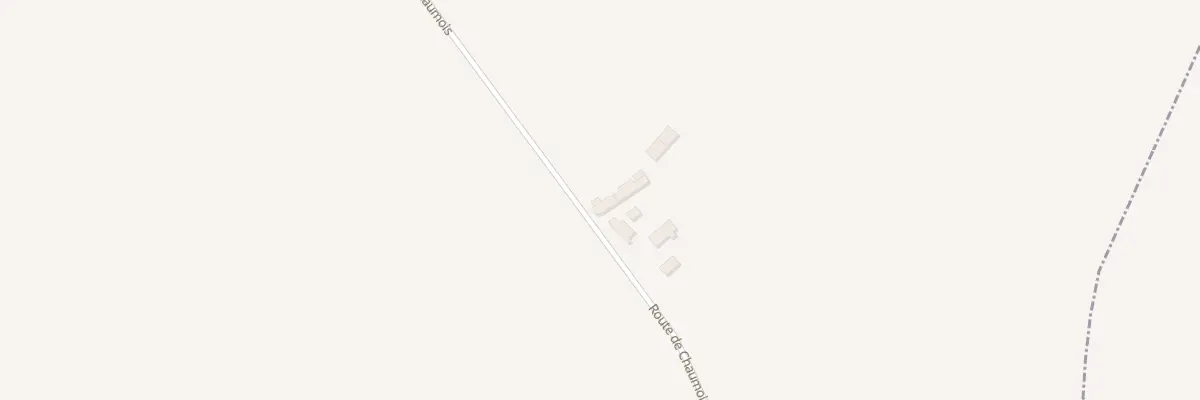 Plan du 30 Rte de Chaumois à Azy