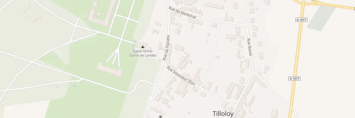 Plan du 52 Rue de Flandre à Tilloloy