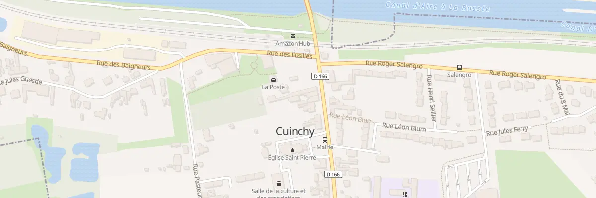 Plan du 4 Rue Anatole France à Cuinchy