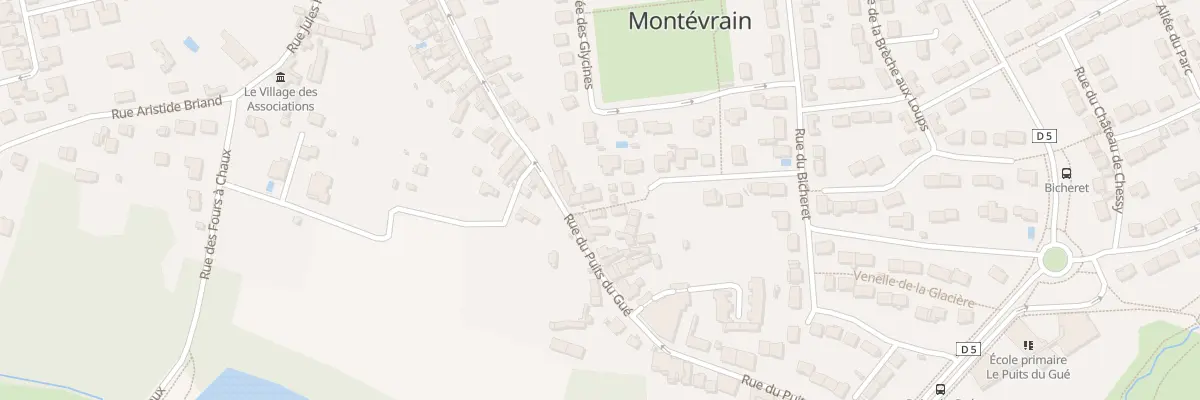 Plan du 37 Rue du Puits du Gue à Montévrain