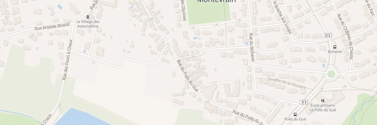 Plan du 41B Rue du Puits du Gue à Montévrain