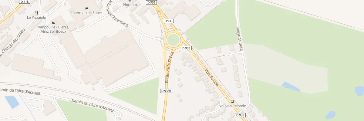 Plan du 320 Rue de Lille à Bailleul