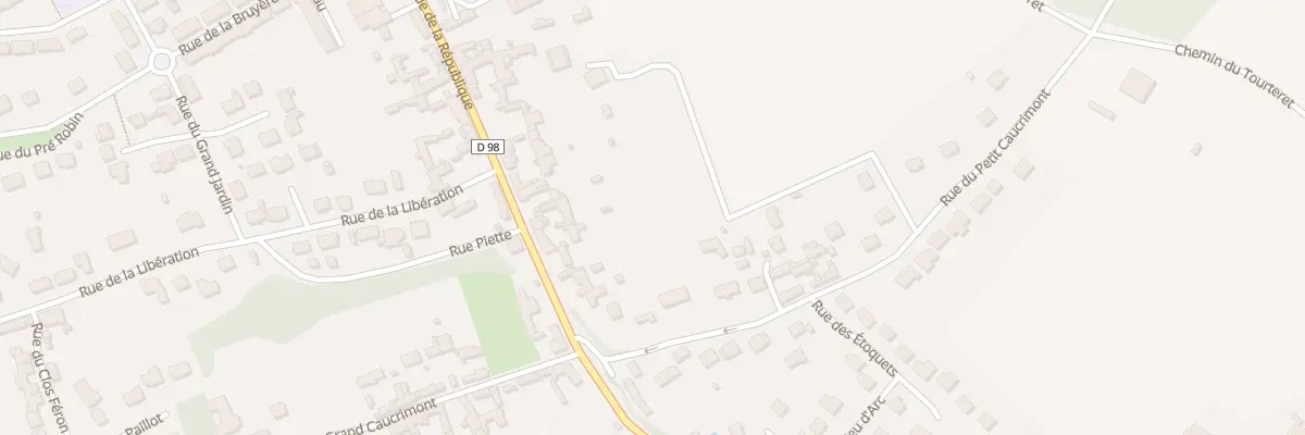 Plan du 40 Rue de la République au Meux