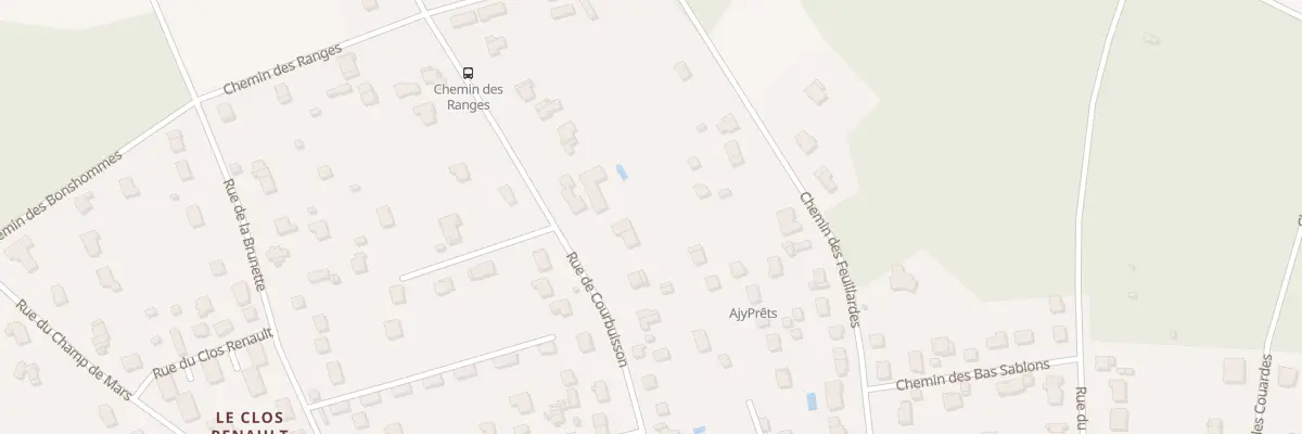 Plan du 64 Rue de Courbuisson à Samois-sur-Seine