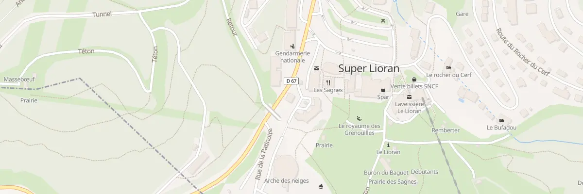 Plan du 1 Imp du Bois de Veyriere à Laveissière