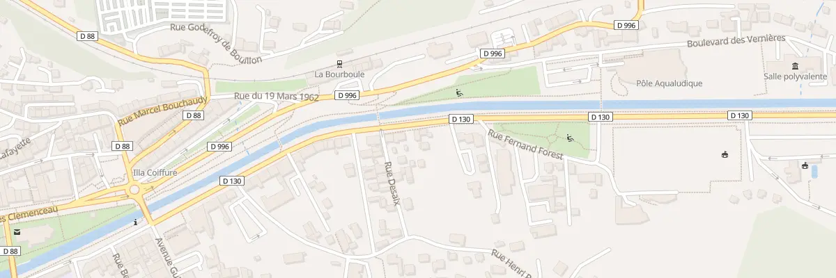 Plan du 340 Av d’Alsace Lorraine à Bourg-Lastic