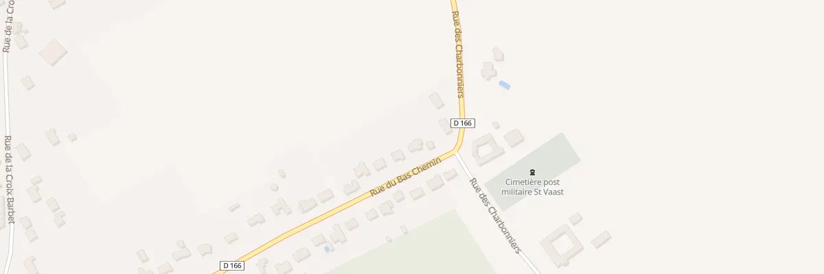 Plan du 58 Rue du Bas Chemin à Richebourg