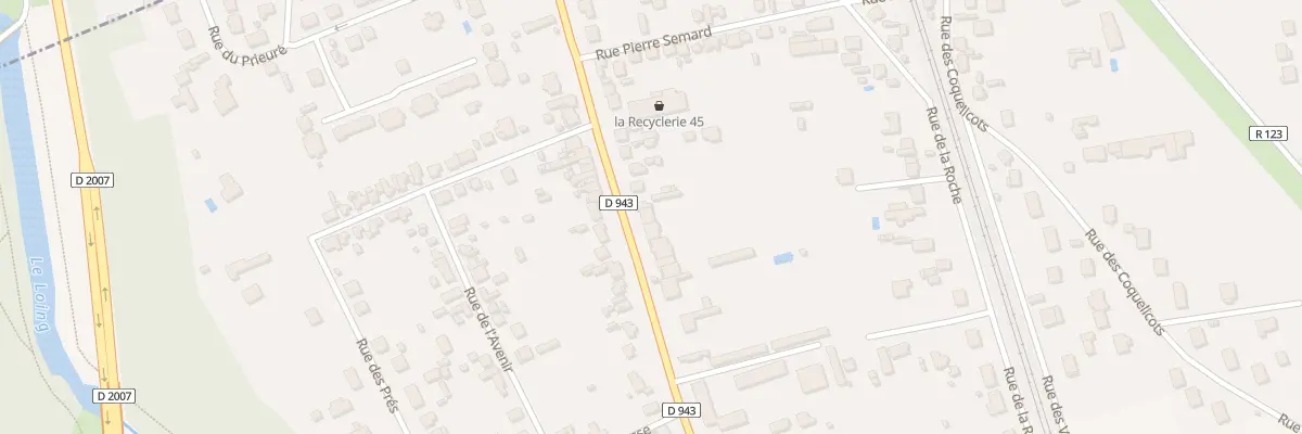Plan du 287 Rue de la Nivelle à Amilly