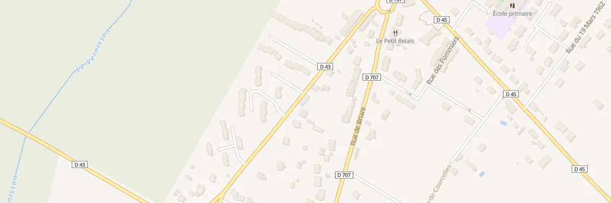 Plan du 11 Rte de Gien à La Bussière