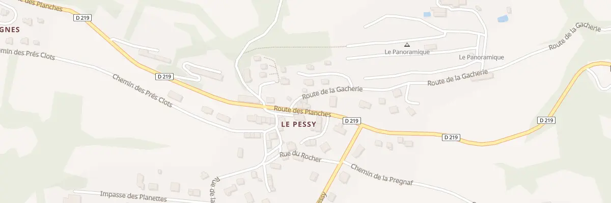 Plan du 5059 Le Pessy à Murat-le-Quaire