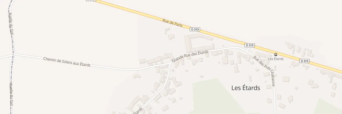 Plan du 2B Grande Rue des Etards à Ozouer-le-Voulgis