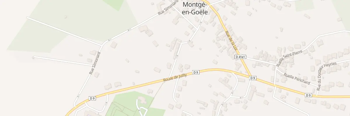 Plan du 20 Rue du Pré Huard à Montgé-en-Goële